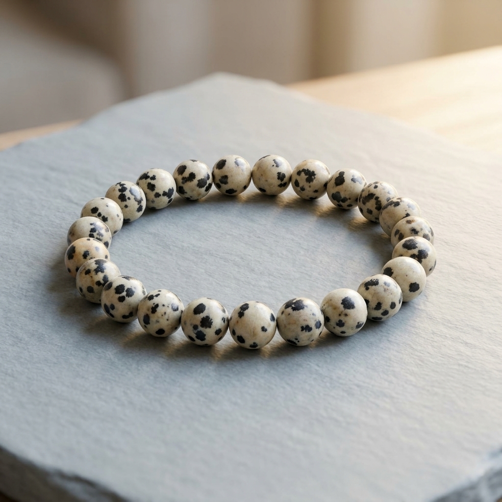 Dalmation Jasper Bracelet
