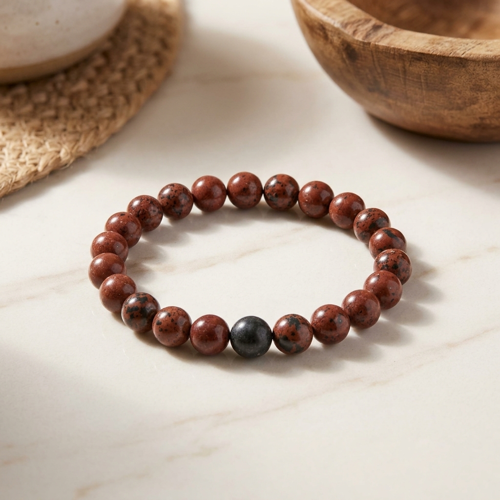 Mahogany Obsidian Bracelet