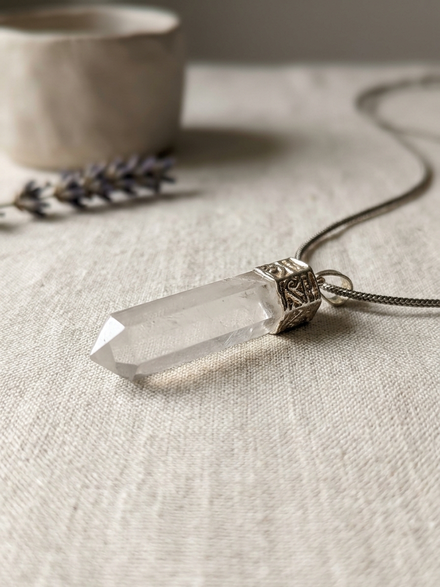 Citrine Point Pendant