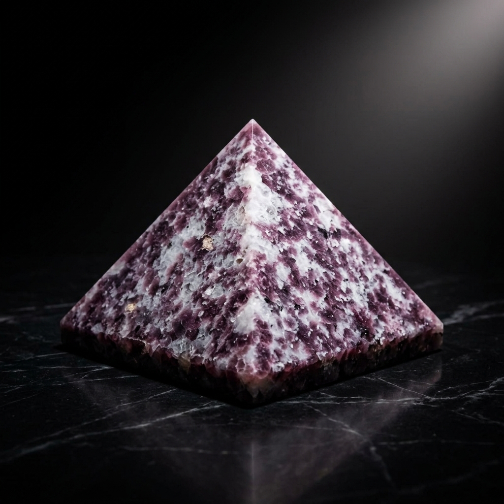 Lepidolite Pyramid
