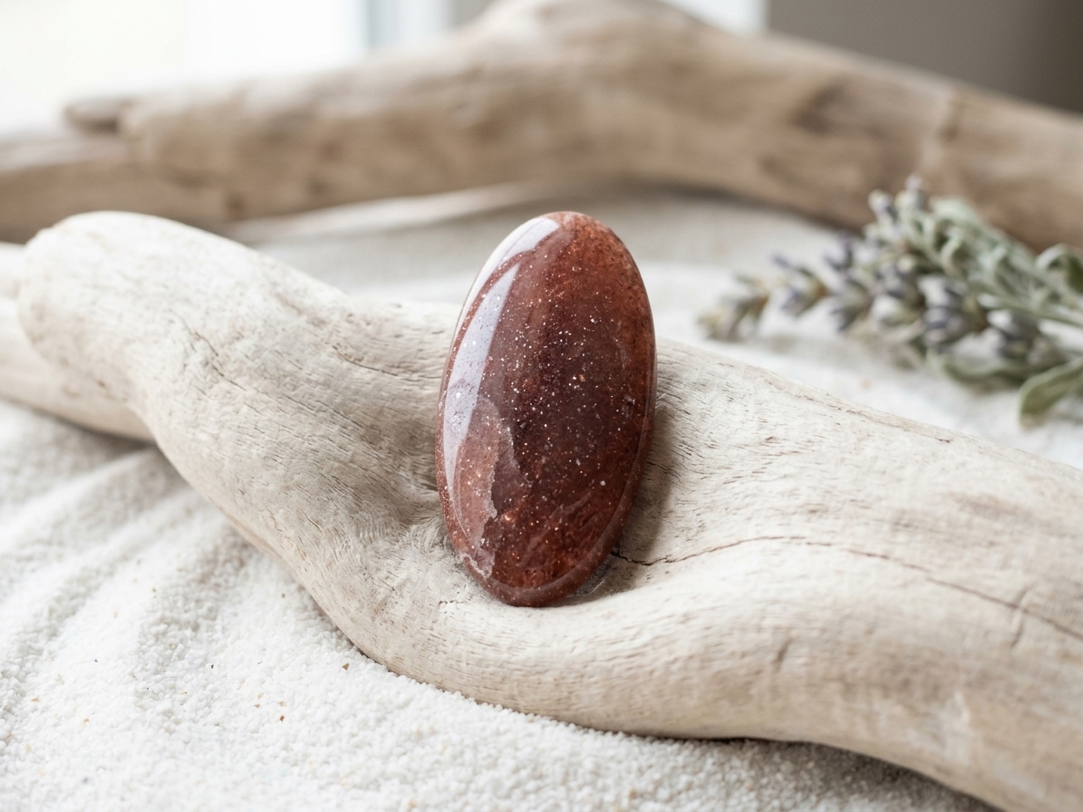 Red Carnelian Thumb Stone