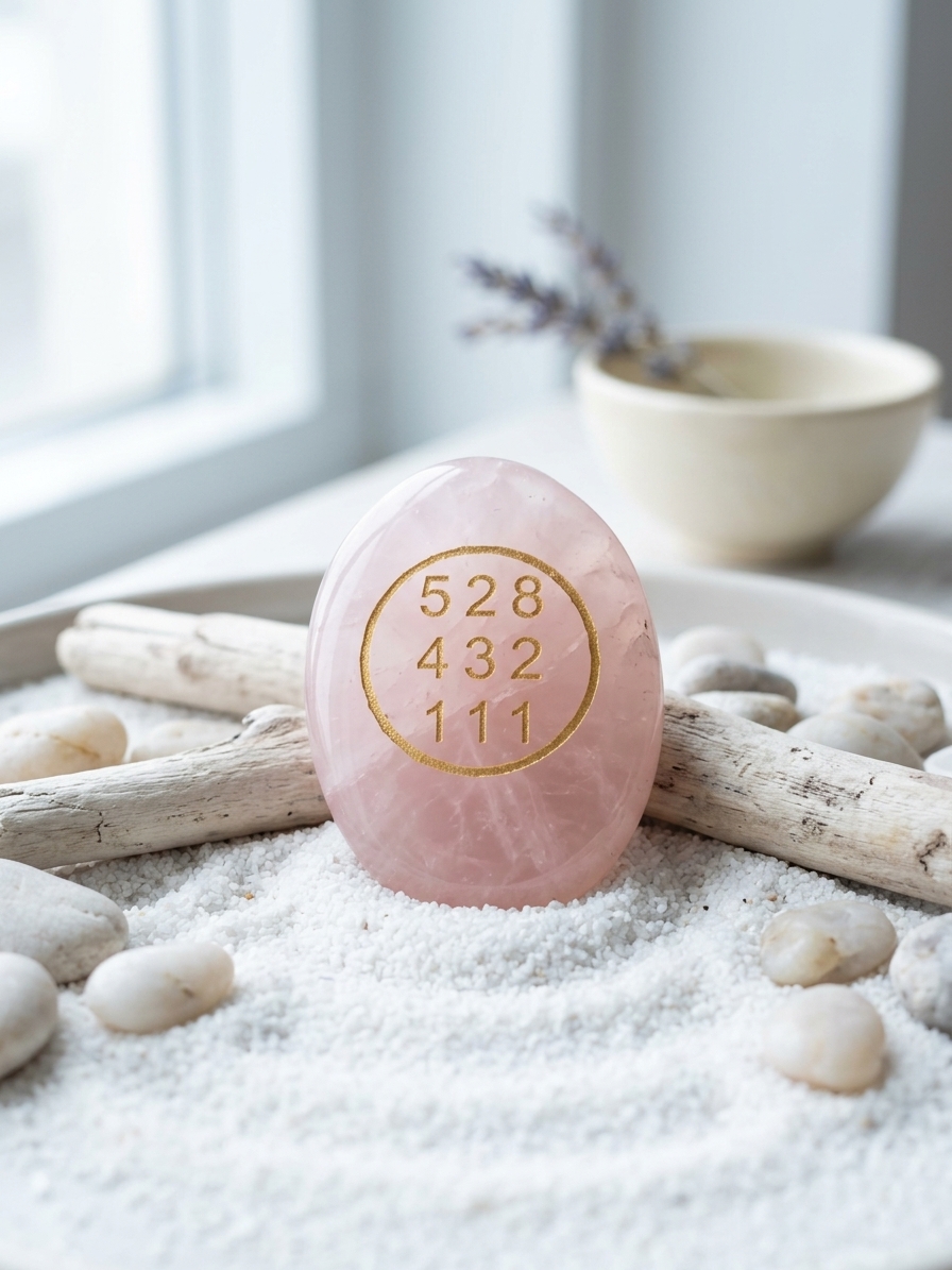 Rose Quartz Thumb Stone
