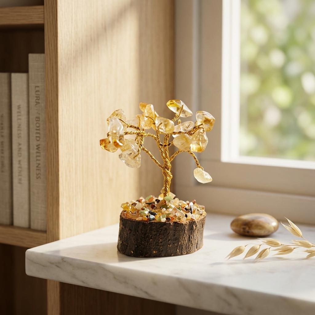 Citrine Small Crystal Tree